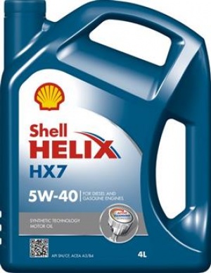 Shell Helix HX7 5w40 4л 550040341