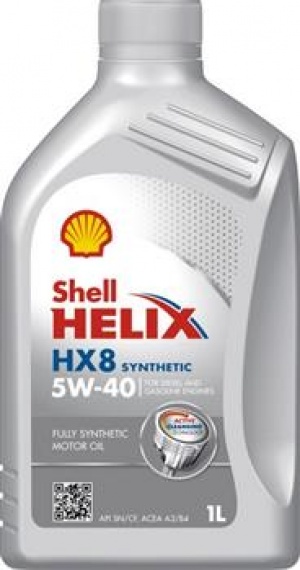 Shell Helix HX8 5w40 1л синтетика 550040424