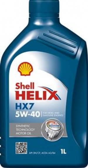 Shell Helix Plus 5w40 1л 550040340